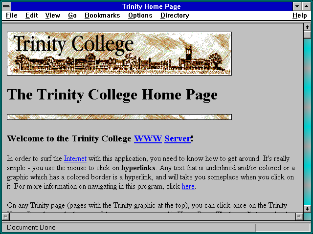 Screenshot of Political Scientist's Guide To the Internet