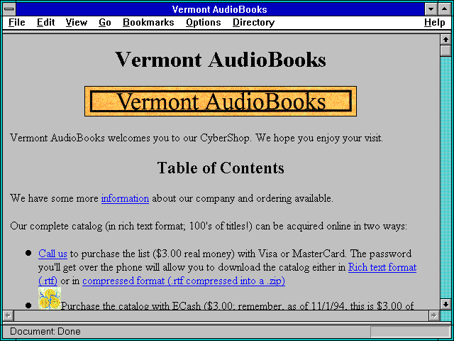 Screenshot of InfoCenter, Inc.
