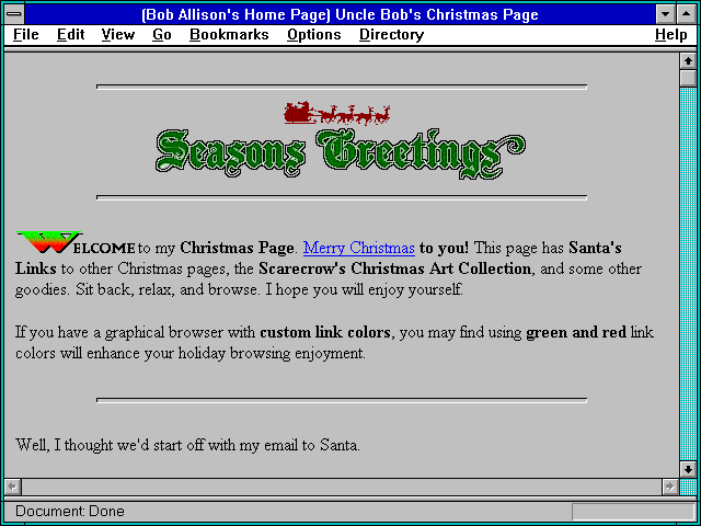 Screenshot of Tips for Web Spinners