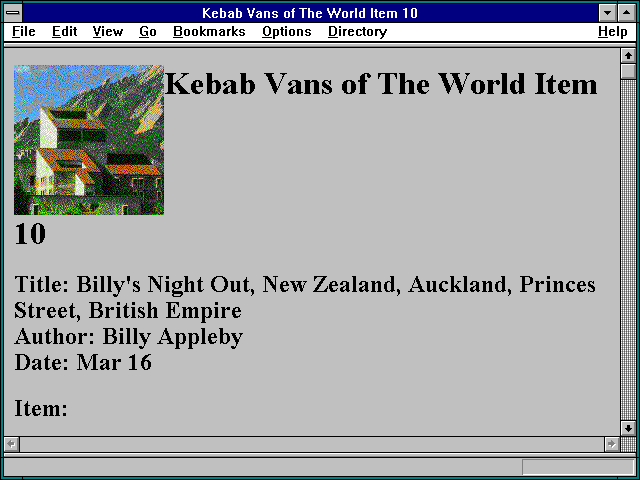 Screenshot of Kebab Vans of The World Item 10