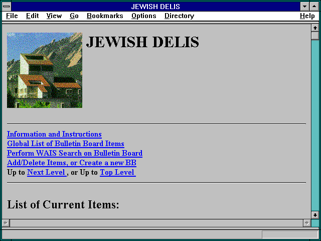 Screenshot of JEWISH DELIS