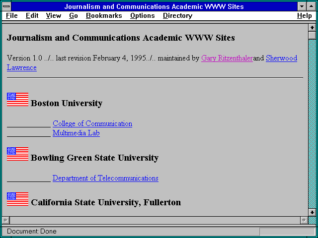 Screenshot of Sun.ONE -- Online News and Entertainment