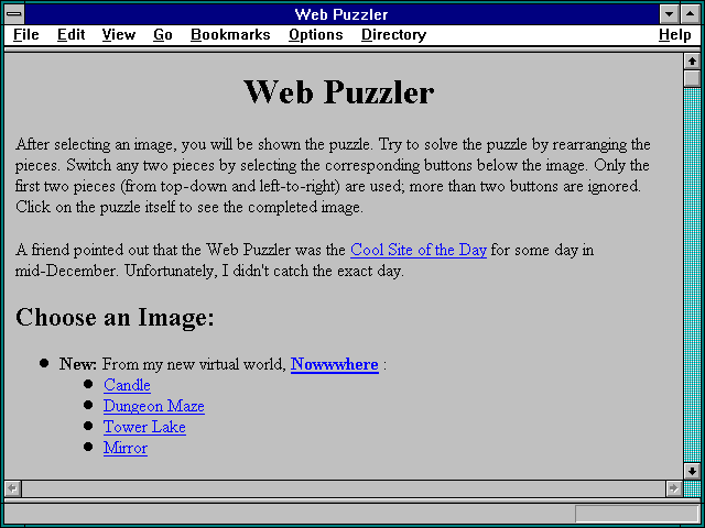 Screenshot of Jigsaw Puzzle