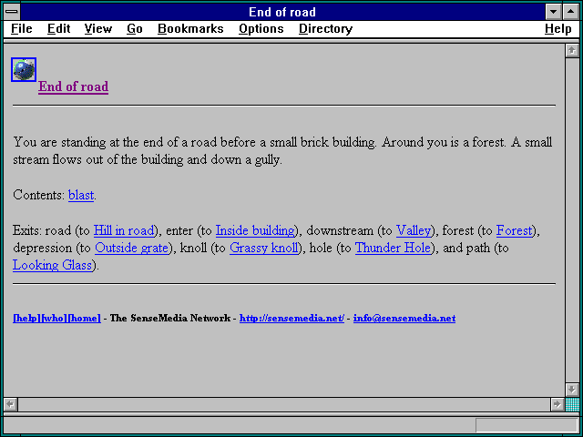 Screenshot of A modified version of Colossal Caves