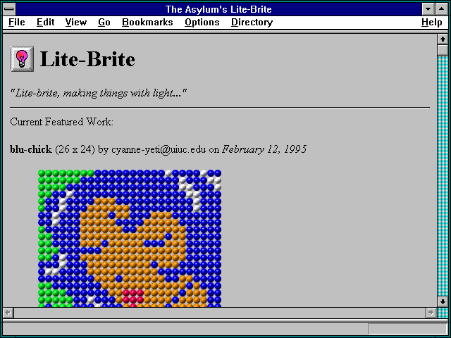 Screenshot of Internet Aerospace Links