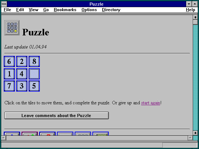 Screenshot of Puzzle