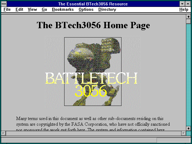Screenshot of The Essential BTech3056 Resource