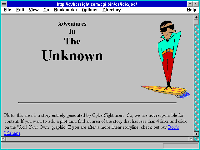 Screenshot of http://cybersight.com/cgi-bin/cs/idic/joe/