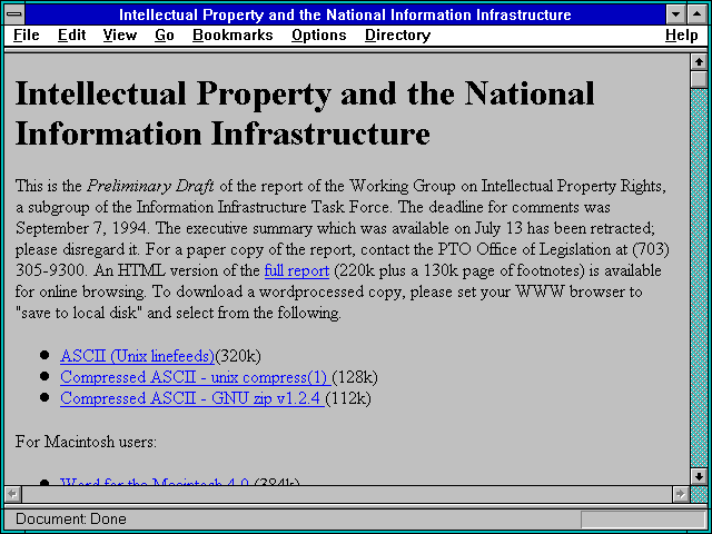 Screenshot of US Patent Full Text Database