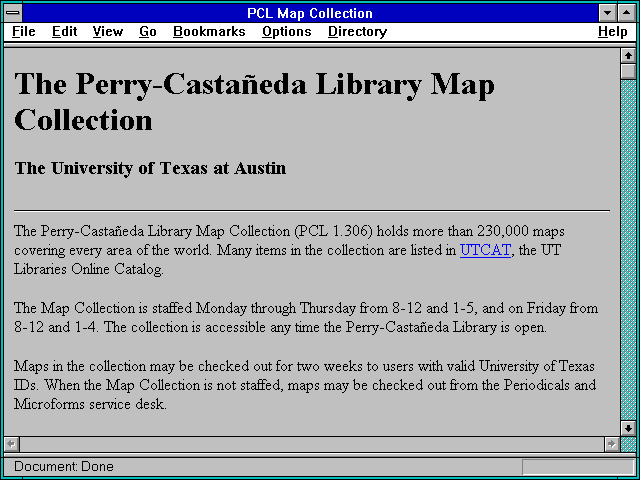 Screenshot of Historical U.S. Maps