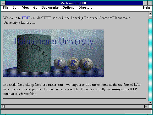 Screenshot of HTML-SimTel.
