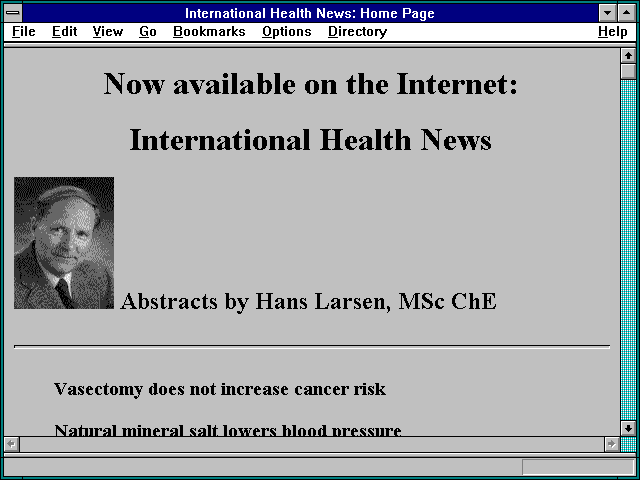 Screenshot of Ads International