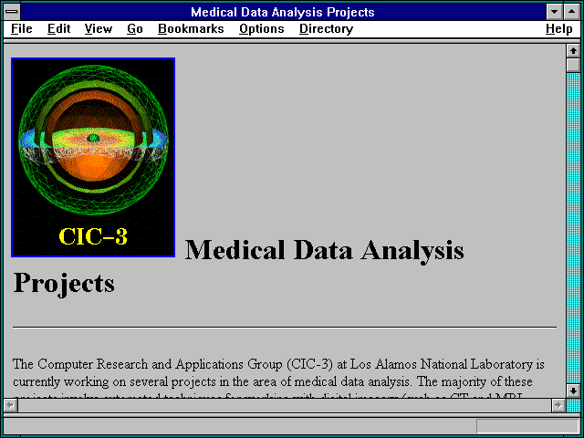 Screenshot of Medical Data Analysis Projects