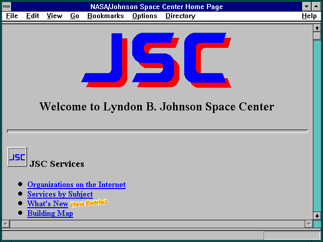 Screenshot of NASA Current Astronaut Biographies