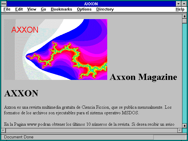 Screenshot of AXXON