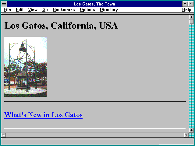 Screenshot of Los Gatos The Town