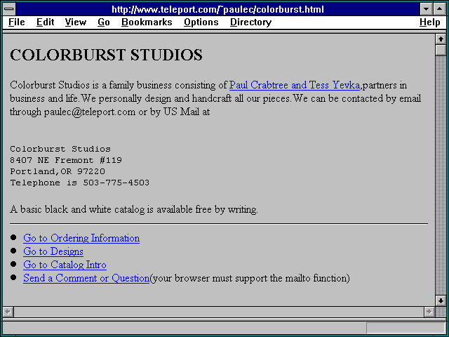 Screenshot of http://www.teleport.com/~paulec/colorburst.html