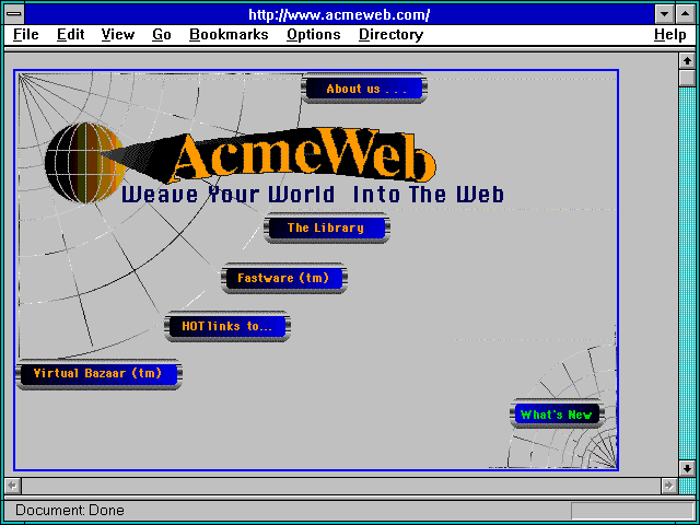 Screenshot of http://www.acmeweb.com/
