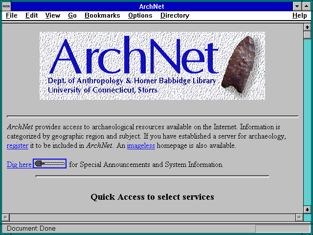Screenshot of Archaeology Awareness Week