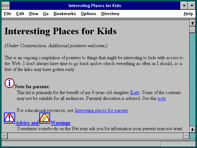 Screenshot of Interesting Places for Kids