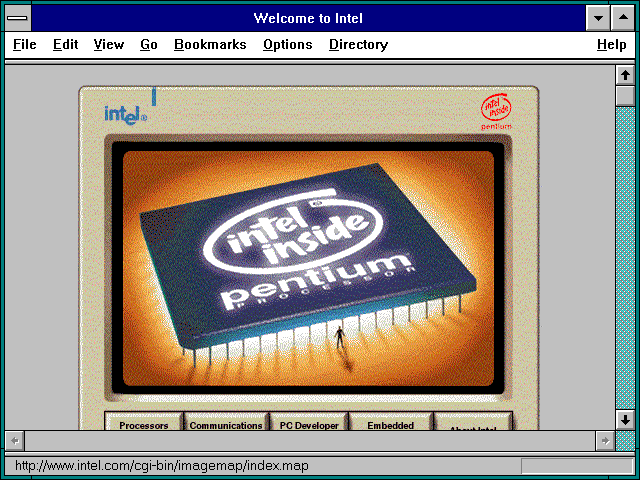 Screenshot of Intel Corporation