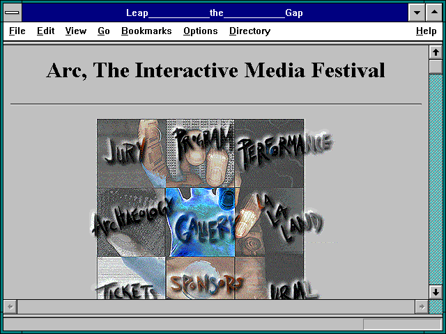 Screenshot of Leap the Gap