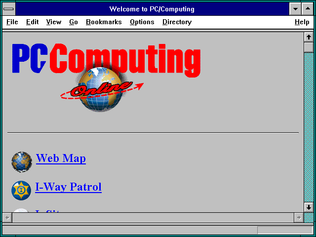 Screenshot of PC Computing from Ziff-Davis