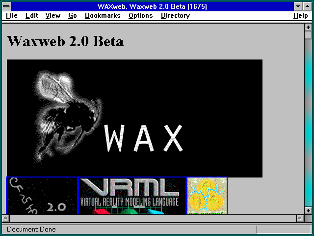 Screenshot of WAXweb Waxweb 2.0 Beta (1675)
