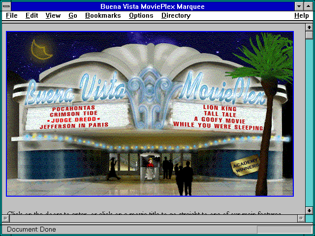 Screenshot of Buena Vista MoviePlex Marquee