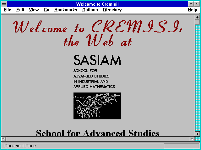 Screenshot of Welcome to Cremisi!