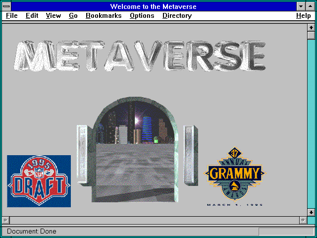Screenshot of Metaverse Server (BMI Music)