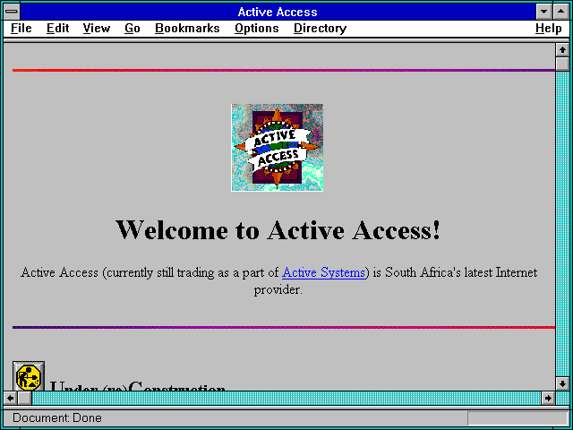 Screenshot of Active Access