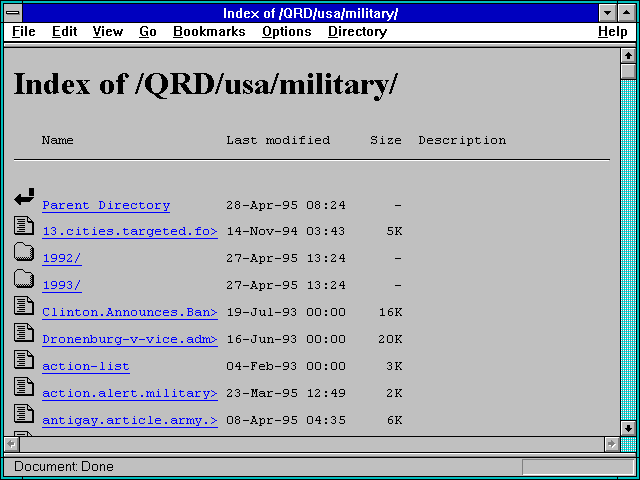 Screenshot of Index of /QRD/usa/military/