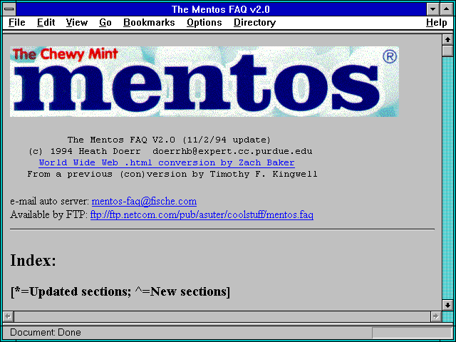 Screenshot of DoomWeb Node
