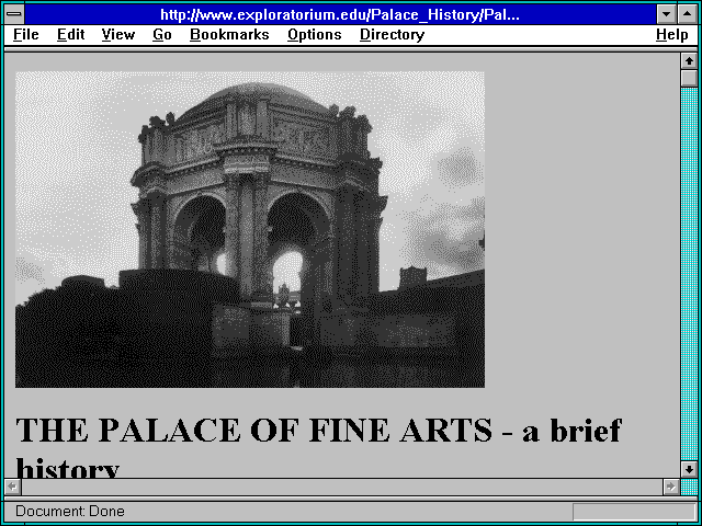 Screenshot of 10 Cool Sites of the Month