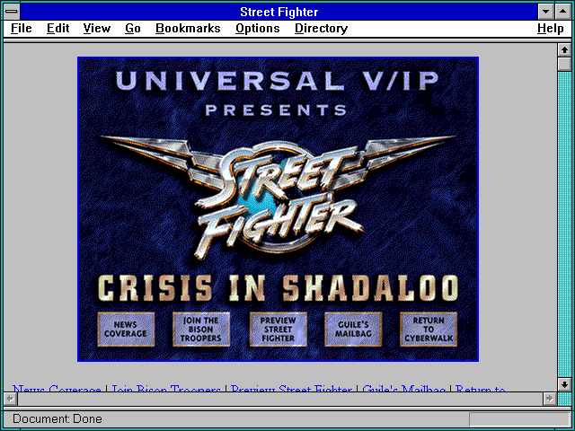 Screenshot of Street Fighter