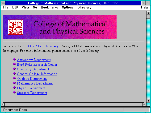 Screenshot of Home Page Publisher