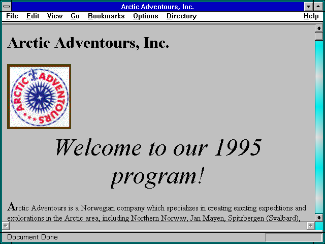 Screenshot of Atelier Nord Electronic Gallery