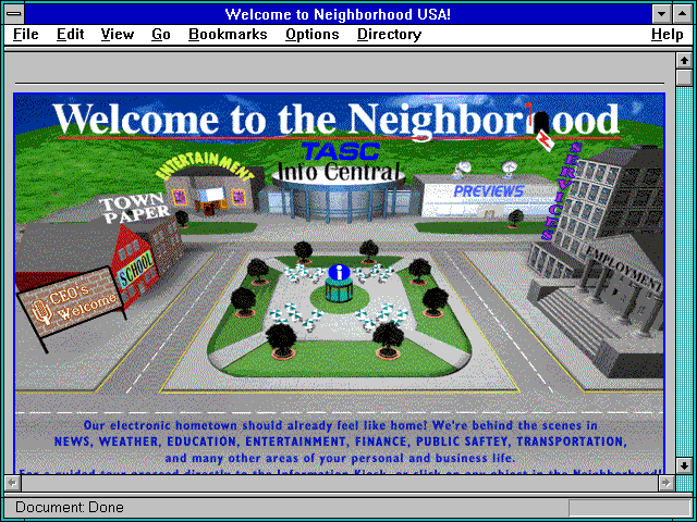 Screenshot of Welcome to Neighborhood USA!