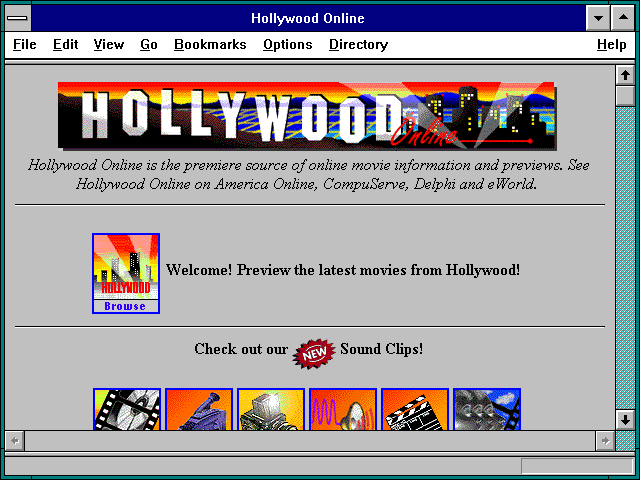 Screenshot of Hollywood Online