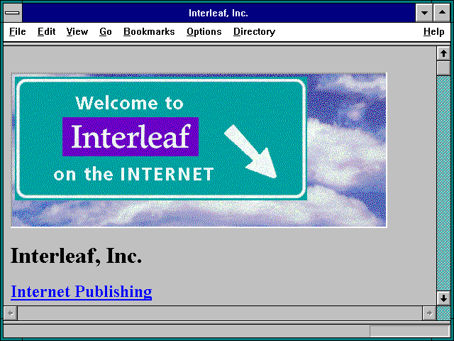 Screenshot of Interleaf, Inc.