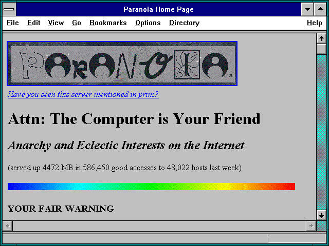 Screenshot of Internet Altar of Unholy Blasphemy