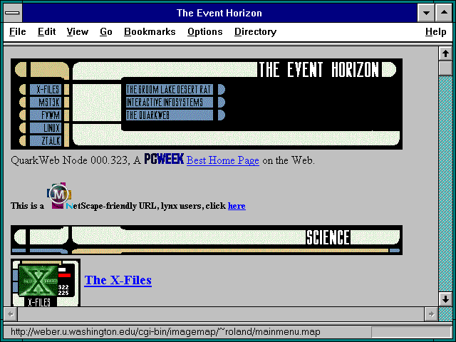 Screenshot of The Event Horizon