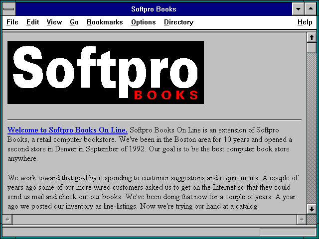 Screenshot of Softpro Books