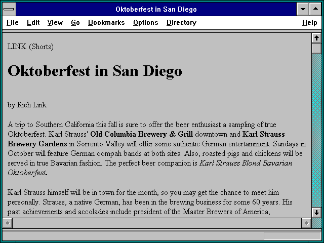 Screenshot of Oktoberfest in San Diego
