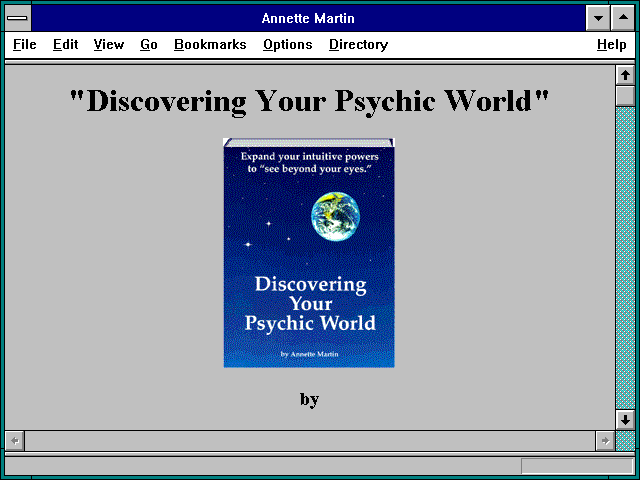 Screenshot of Annette Martin
