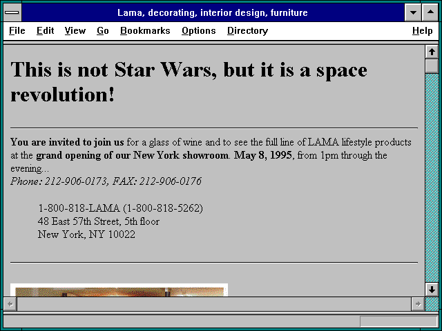 Screenshot of Lama decorating interior design furniture