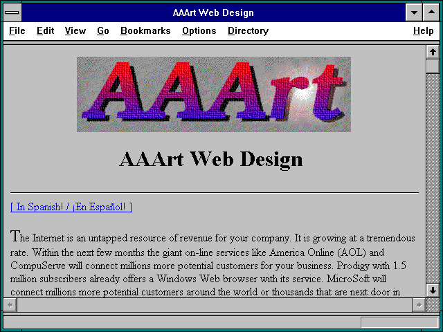 Screenshot of Digital Wave Photography Gallery