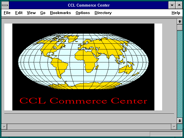 Screenshot of CCL Commerce Center