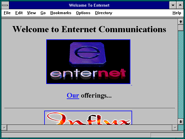 Screenshot of Welcome To Enternet